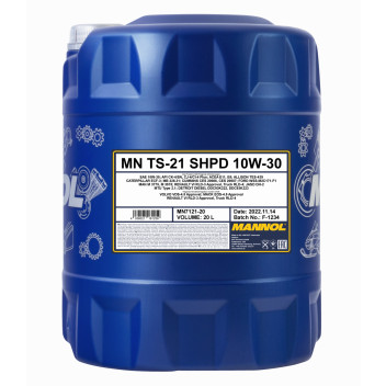 TS-21 SHPD 10W-30 E9 VDS-4.5 20L TS-21 SHPD 10W-30 E9 VDS-4.5 20L