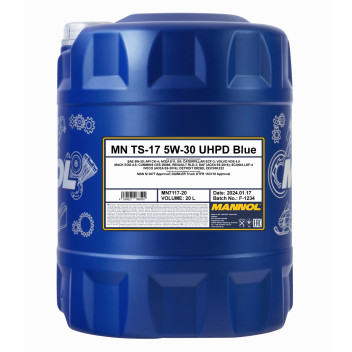TS-17 BLUE UHPD 5W-30 E7 20L TS-17 BLUE UHPD 5W-30 E7 20L