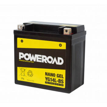 POWEROAD YTX14L-BS NANO Gel